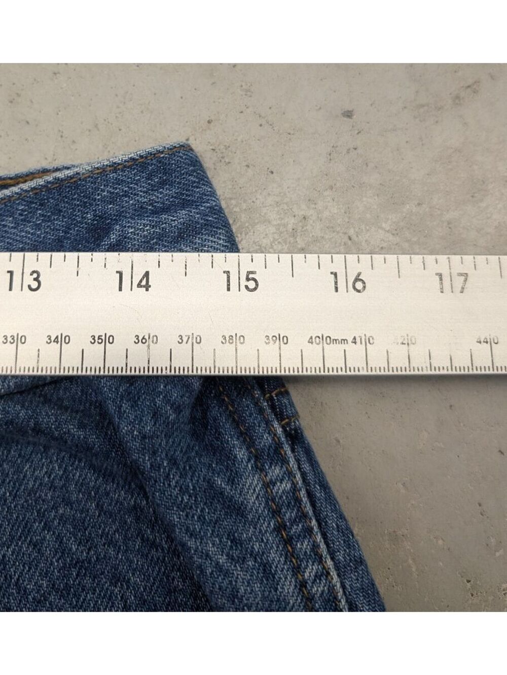 Vintage Boot Tommy Hilfiger Big Patch Carpenter Jeans - Picture 6 of 7